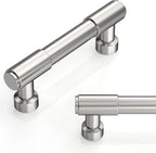 10 Pack Brushed Satin Nickel Cabinet Pulls 3 Inch(76mm) Kitchen Cabinet Handles Cabinet Hardware for Drawer Pulls