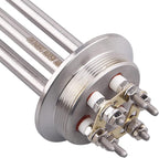 DERNORD 2 Inch Tri-Clamp 240V Water Heating Element Immersion U Type Electrical Brewing Boiler Heater (240V 4500W)