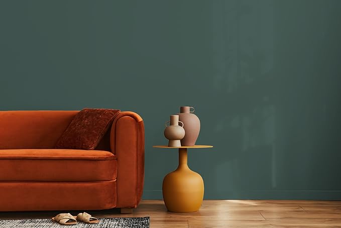 EVOLVE Paint & Primer: Environment-friendly, Low Sheen with One-coat Coverage for Interior & Exterior surfaces (Green Pine, 5-Gallon)