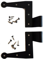 Stainless Steel Colonial Shutter Hardware (1 1/2" Offset) Complete Window Kit