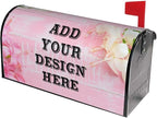 Personalized Mailbox Covers Custom Picture/Photo/Text Magnetic Standard Size Mailbox Wraps Post Letter Box Cover for Garden Yard Outdoor Decorations-4