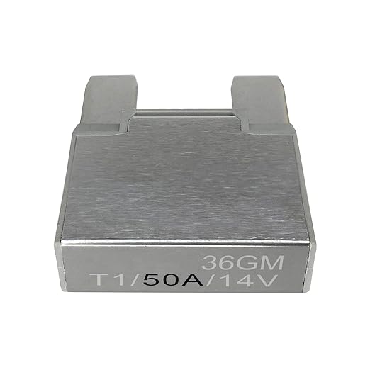 50 Amp Maxi Blade Circuit Breaker Fuse, Auto Reset, for Automotive, Marine, Truck (50A, 1 Pack)