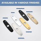 Faucet Cover Plate, Stainless Steel Deck Plate for Kitchen Sink Faucet Single Hole or Bathroom Faucet 1-3 Hole Faucet Hole Cover Round 10 Inch (Oil Rubbed Bronze)