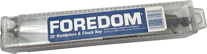 Foredom Flexible Shaft Grinder, Micromotor Power Tool Kit with Foot Pedal, Handpiece