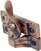 Renovators Supply Manufacturing Solid Cast Brass Window Sash Lock 2.7 in Victorian Style Window Locks with Mounting Hardware Pack of 4