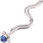 DERNORD 2 Inch (OD64) Tri-clamp Ripple Heating Element Electric Water Heater 6500W 240V