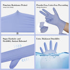 Kids Disposable Gloves, SmalNitrile Gloves for Cleaning, Cooking, Gardening