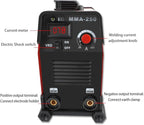 Shikha 250Amp ARC Welding Machine Dual 110 220 volts,Portable DC Inverter Welder 20-250Amp IGBT Digital Display LCD with Welder Inverter Welding Machine Kits