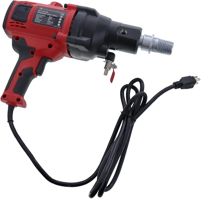 Steel Dragon Tools® MT160 Hand Held Diamond Core Drill Rig for Wet Drilling