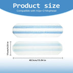 6 Pack Mop Replacement Pads for Ocedar H2prO Flat Mop System, Washable and Reusable Handle Pads Refills for Floor Cleaning
