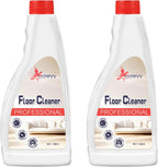 Floor Cleaning Solution Compatible with Roborock Q5/Q7/Q8/S7/S8/Qrevo Series, All Robot Vacuums & Wet Dry Vacuum, Floor Cleaner for Mopping, 2 Bottle Floor Cleaner Refill