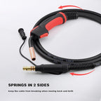 MIG Welding Gun K530-6 Magnum Torch Stinger 100Amp 10ft Replacement for Lincoln Magnum 100L K530-6 SP/Power MIG 140T 180T,Easy-Core/Pro-MIG/MIG Pak 140 180