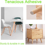 Yelanon Felt Furniture Pads for Hardwood Floors -216 Pcs Premium Felt Pads for Chair Legs, Floor Protectors for Furniture,Beige