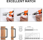 Alzassbg 10 Pack Matte Gold Cabinet Handles, 5 Inch(128mm) Hole Centers Arch Modern Cabinet Pulls Kitchen Hardware for Cabinets AL3503MGP