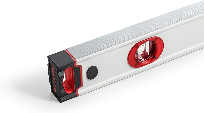 Kapro - 705 Eagle Box Level - OPTIVISION & Plumb Site - Features 2% Gradient, Acrylic Vials, and Wall-Grip - For Masonry and Concrete Jobs - VPA Tested - 24 Inch