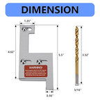 Generator Interlock Kit Compatible with GE General Electeric Vertical Main 150 and 200 AMP Panels, 2 1/4 Inch Spacing Between Main and Branch Breaker, Professional Interlock Kit(GE-200HDA)