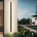 Aipsun Outdoor Wall Lighting 1 Pack, Black LED Exterior Sconces 3000K,31.5inch Modern Outdoor Wall Light Fixtures for House Courtyard Balcony Porch