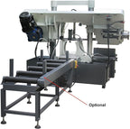 KAKA Industrial Metal Bandsaw 15.7 Inch Capacity Double Column Horizontal Band Saw Hydraulic Control Semi-Automatic for Metal Fabrication Shops,Industrial Workshops TGK-16A