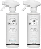Hotel Essence Cleaner: Plant-Based Multi-Surface Cleaner & Odor Neutralizer, 16 oz, Leather, Cardamom, Lemon, Sandalwood, Cedarwood, Cinnamon, Vetiver, Amber, Musk, Iris, 16 Fl Oz (2)