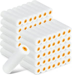Nuogo 120 Pcs 4 Inch Foam Paint Roller Mini High Density Foam Roller Refills Paint Edger Tool for Walls Brings Smooth Finishes Flat Surfaces (White)