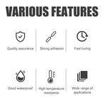 Welding Glue, Multifunctional Glue, Welding High-Strength, Universal Super, Instant Bonding, Strong Adhesion (Glue3pcs)