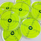 75x12mm Bubble Spirit Level Degree Marked Surface Circular Bubble Round Level Bubble Measuring Tools