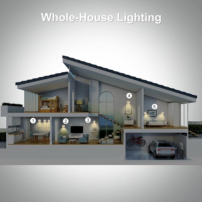 Koopala 3PACK Rechargeable LED Wall Sconce, Cordless Battery with Remote Powered Wall Sconce, 3 Brightness Levels, 360° Swivel Magnetic Shade for Reading Bedside, Wood Grain Color.