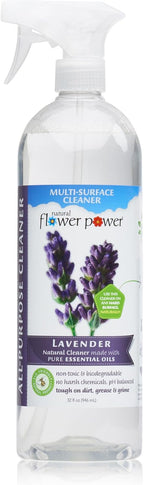 All-Purpose Cleaner Concentrate - Makes 32 Fl Oz Just Add Water - Multi-Surface Cleaning Spray, Non-Toxic, No Harsh Fumes or Chemicals, Child & Pet Safe - Lavender