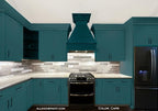 ALL-IN-ONE Paint, Durable cabinet and furniture paint. Built in primer and top coat, no sanding needed. Includes our 30 featured color card - Capri (green teal), 8oz Sample