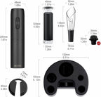 AIKARO - Electric Wine Bottle Opener Automatic Corkscrew, Rechargeable (Set C)