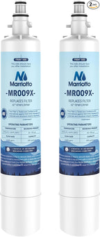 MARRIOTTO Replacement for GE® RPWFE, RPWF (Built-in CHIP) Refrigerator Water Filter, Compatible with GFE28GELDS, PFE28KELDS, PFE28KYNFS, GFD28GELDS, GYE22HMKES, GFE28GYNFS, GFD28GYNFS, Pack of 2