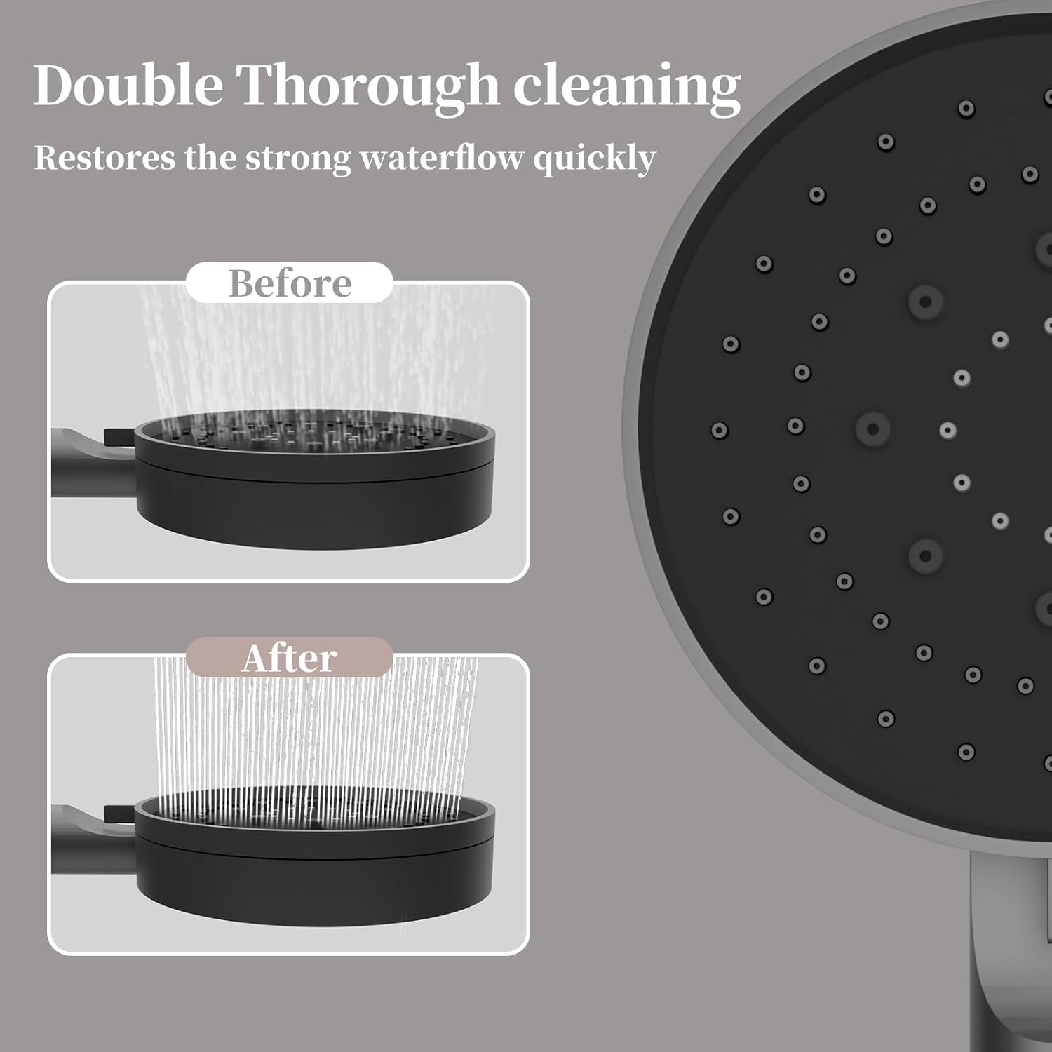 Shower Head Cleaning Brushes, Shower Head Cleaning Tool, 10 Sizes Descaler Needles, Rust-Proof Showerhead Cleaner Set (Shower Head Cleaning Brushes/Descaler Needles)