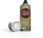The Army Painter Color Primer, Matt White, 400ml, 13.5oz - Acrylic Spray Undercoat for Miniature Painting