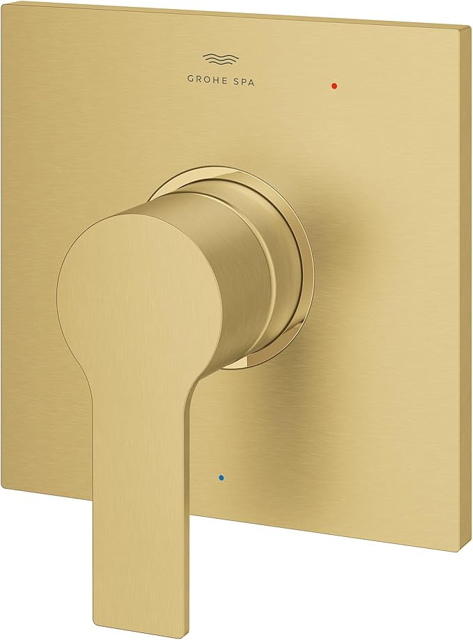 Grohe 19 375 Allure Valve Trim Pressure Balance with Metal Lever Handle - Brushed Cool Sunrise