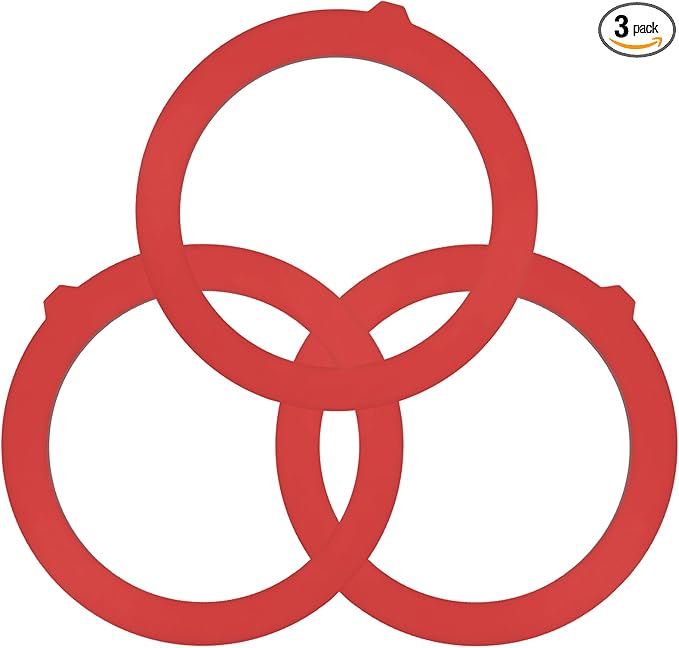 Flush Valve Seal for Kohler, 3 Pcs Canister Flush Valve Seal Replacement, Toilet Tank Parts for K-GP1059291 K-4436, Silicone Material Toilet Parts Inside Tank