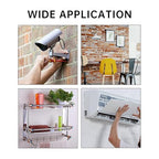 HongWay 370pcs Plastic Drywall Wall Anchors Kit with Screws, Includes 5 Different Assorted Size Anchors and Screws