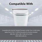 Flush Valve Seal for American Standard and Eljer Toilet, 7 Pack Toilet Parts for 7301111-0070A Upgraded Silicone Material Flush Valve Replacement Kit Gasket Ring for Champion 4 and Eljer Titan 4