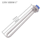DERNORD 120V 1000W Immersion Water Heater Submersible Heating Element Heater Element with 1 Inch NPT Fitting