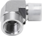 90 Degree Street Elbow - 1/2" NPT Male to 1/2" NPT Female Stainless Steel 304 Heavy Duty Forged Barstock Street Elbow Adapter Pipe Fitting (pack of 5)