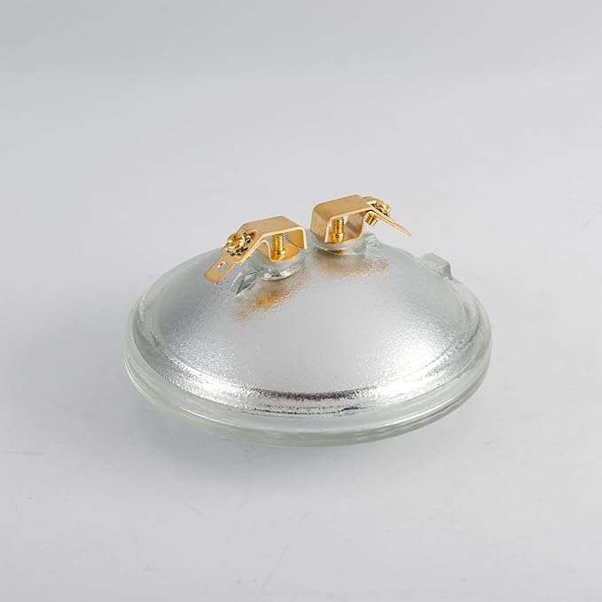 PAR36 LED Landscape Light Bulb, 6W 600 Lumen 36 Watt Halogen Equivalent, Daylight White 6000K, PAR36 LED 12V DC/AC for Trator Light,Off-Road Vehicles,Landscape Light, 4 Pack