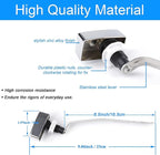 Toilet Flush Handle Replacement, Side Mount Toilet Tank Lever Fit for Kohler 85114-CP Trip Lever Kit, Polished Chrome