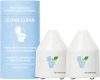 New upgrade Super Clean Toilet Cleaner, Super Clean Pro Toilet Cleaner, Effectively Improve Hygiene And Lasting Fragranc (2PCS)