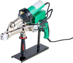 VEVOR Handheld Plastic Welding Extruder, 800W Hitachi Motor Extrusion Welding Gun - 0.79 in Weld Width & 360° Nozzle, Dual Heating System PP PE PVC HDPE Extrusion Welder for Membrane Pipe Plate