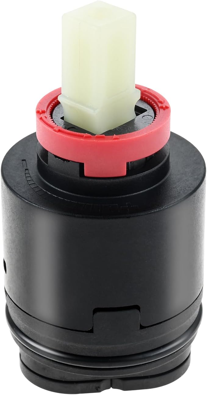 Mgoodoo 40PHF-2 Pressure Balance Cartridge, 40mm Shower Cartridge Replacement Fit for Tub/Shower Faucet Valve