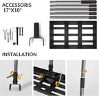 Walensee Lawn Leveling Rake, 6.5FT 17"x10" Levelawn Tool, Heavy Duty Effort Saving Lawn Level Tool, Stainless Steel Handle Lawn Leveler for Yard Garden Golf Course, Ease Level Soil Sand Dirt Surfaces