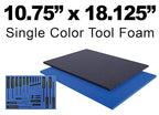 5S Lean Tool Box Foam Organizers 1/2 INCH Thick (1 Piece) (10.75"x18.125", Blue)