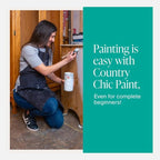 Chalk Style Paint - for Furniture, Home Decor, Crafts - Eco-Friendly - All-in-One - No Wax Needed (Quart (32 oz), Whoop-de-do)