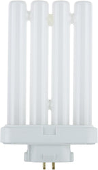 Sunlite FML27/30K Quad Tube Plug-in Compact Fluorescent Light Bulb, FML 4-Pin, 27 Watts, 1500 Lumens, 3000K Warm White, 4-Pin (GX10q4) Base, 120 Volts, 1 Pack