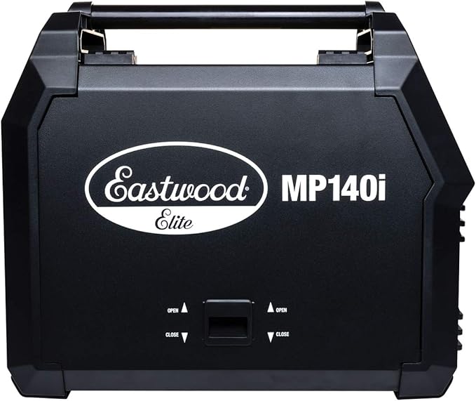 Eastwood Elite MP140i Multi Process Welder | All in One Powerful 110V Inverter Portable Welding Machine | MIG TIG Stick Compatible with Built-in Spot Weld Timer | Perfect DIY Home Garage Spot Welder