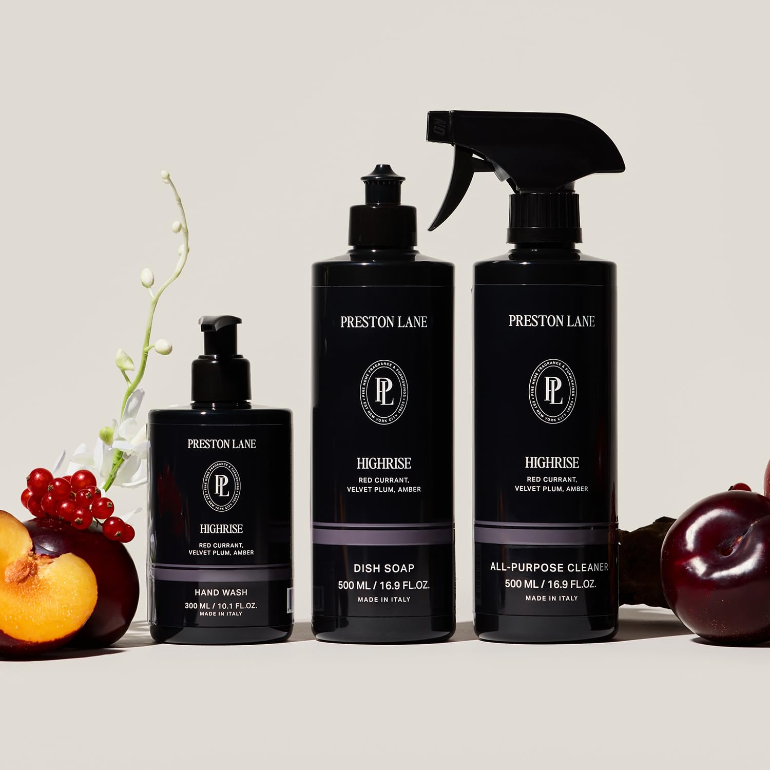 Preston Lane Kitchen Set, Hand Wash, Dish Soap & All Purpose Cleaner, Cleaning Essentials Bundle